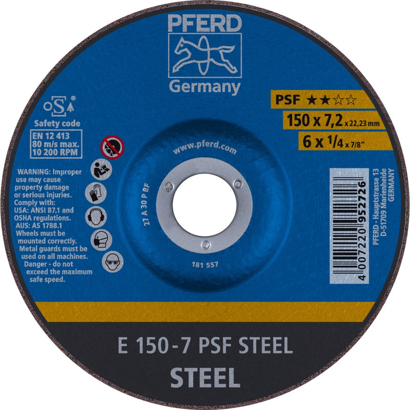 PFERD Navrondeller E 150-7 PSF STEEL