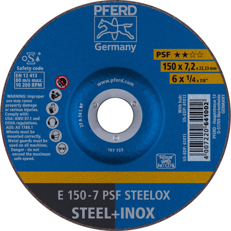 PFERD Navrondeller E 150-7 PSF STEELOX