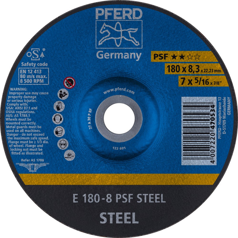 PFERD Navrondeller E 180-8 PSF STEEL