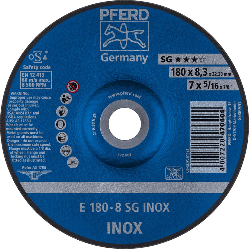 PFERD Navrondeller E 180-8 SG INOX