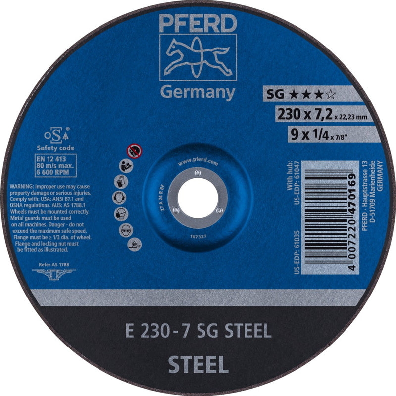 PFERD Navrondeller E 230-7 SG STEEL