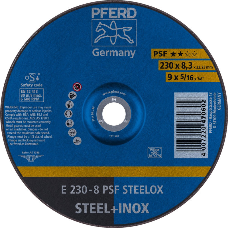 PFERD Navrondeller E 230-8 PSF STEELOX